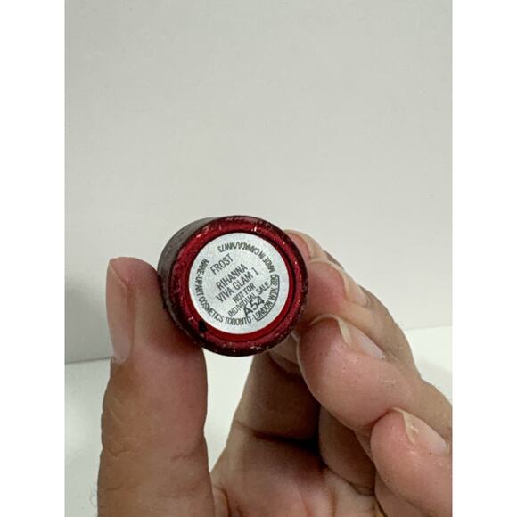 MAC Lipstick Frost Viva Glam 1 I Rihanna New *damaged‎ Case* Super RARE - Picture 8 of 8